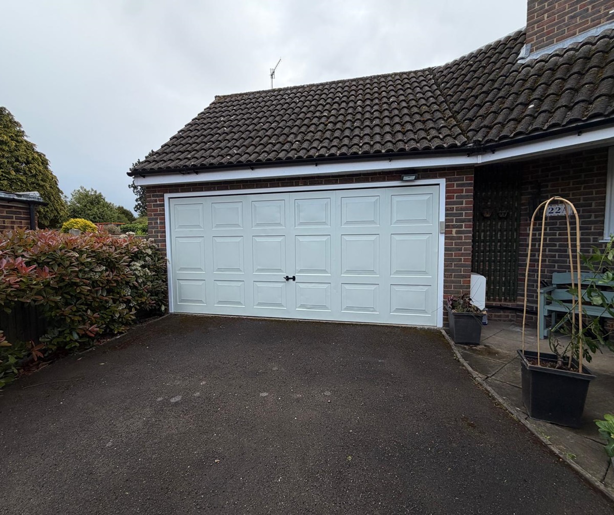 Garage repainted