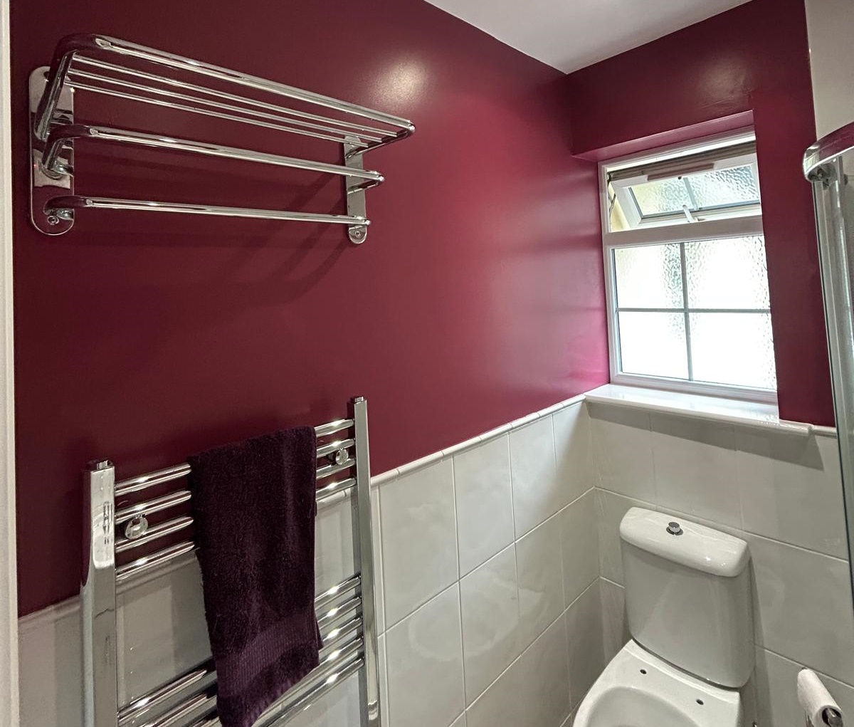 Decorated bathroom