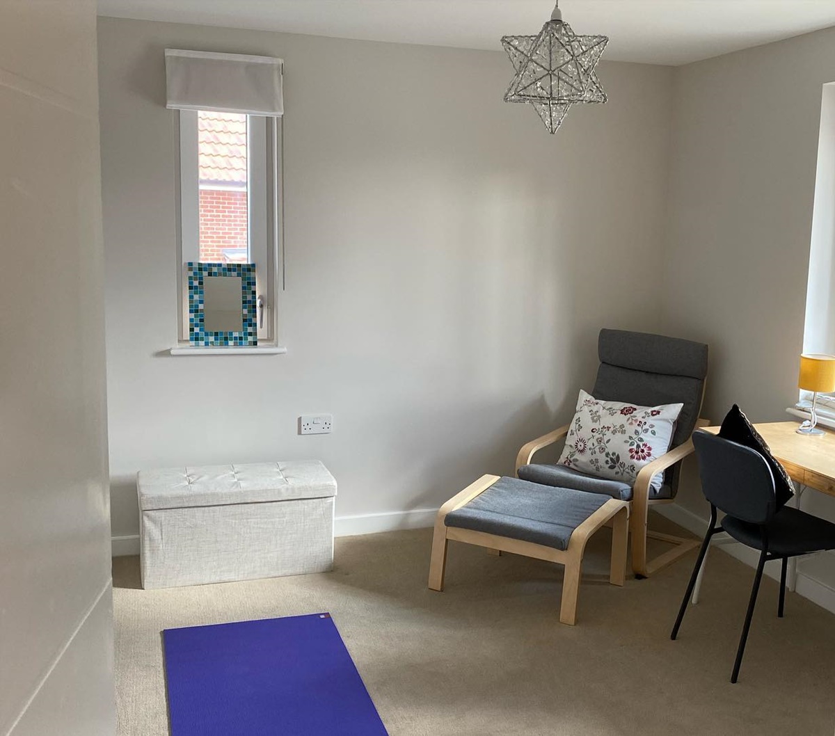 Home office redecorated