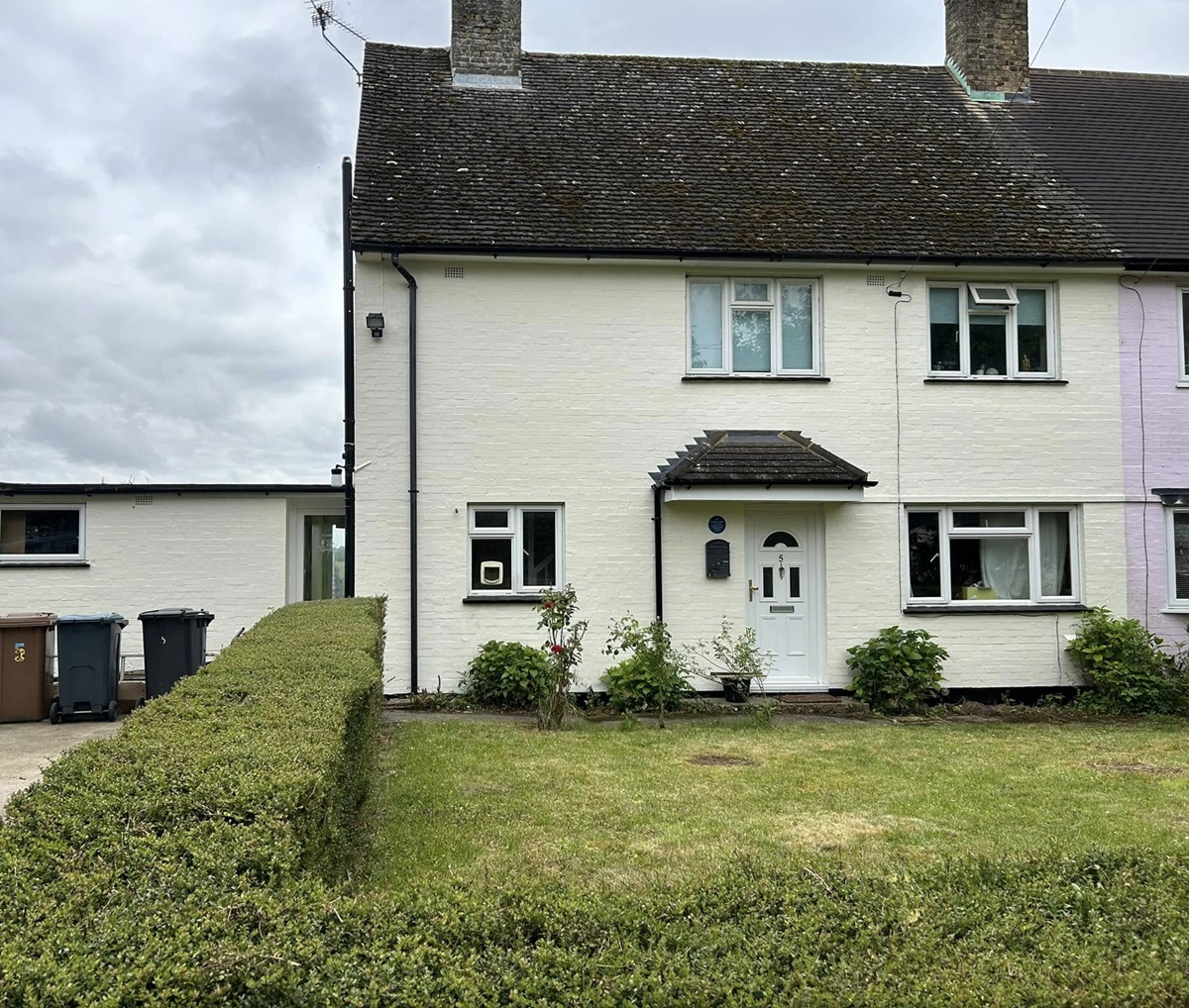 External masonry repaint