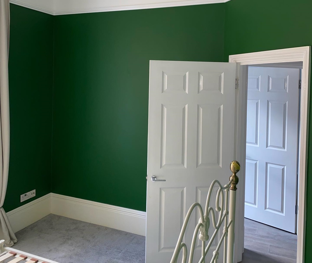 Newly Decorated Bedroom