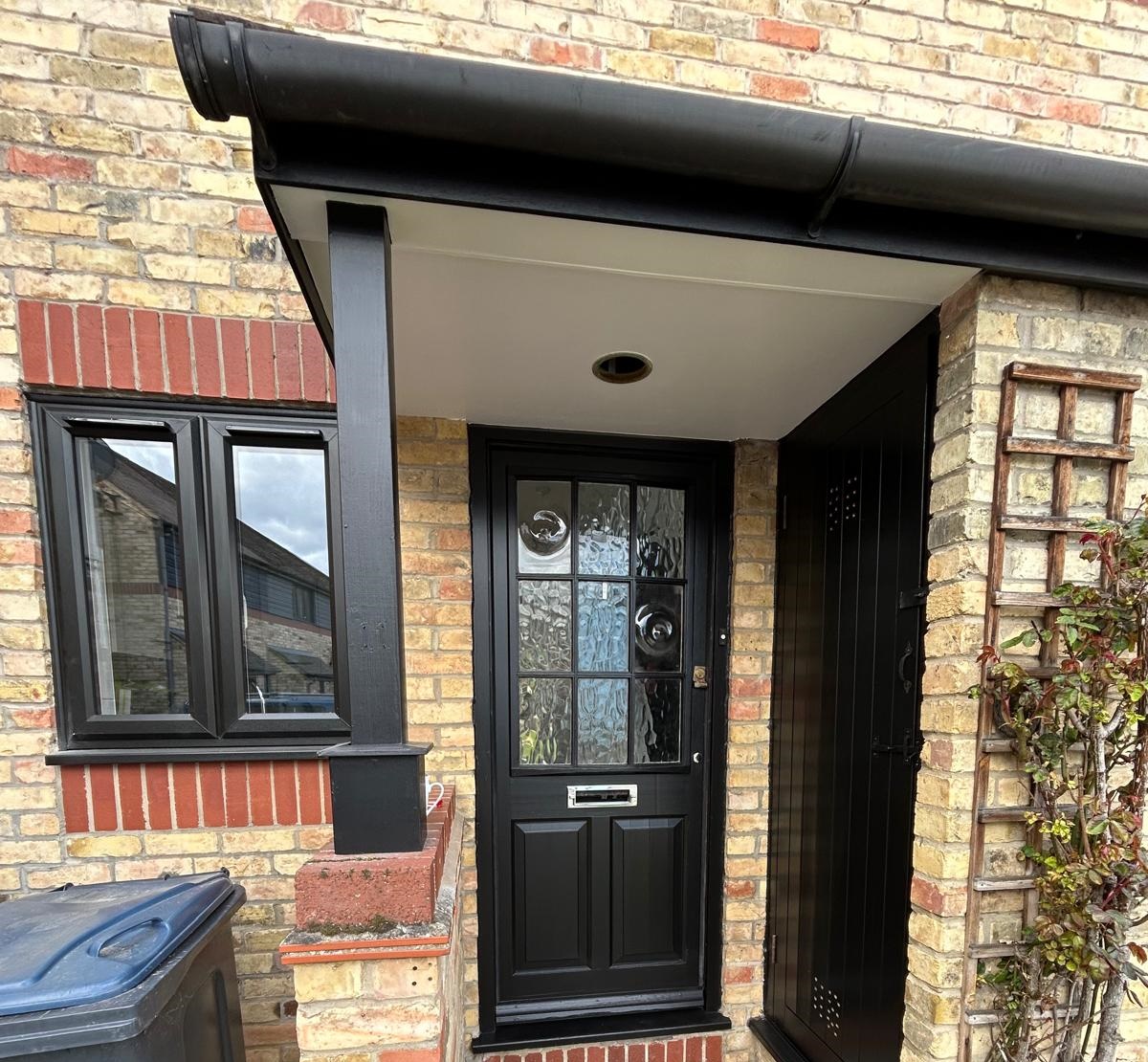 Newly Decorated Front Porch